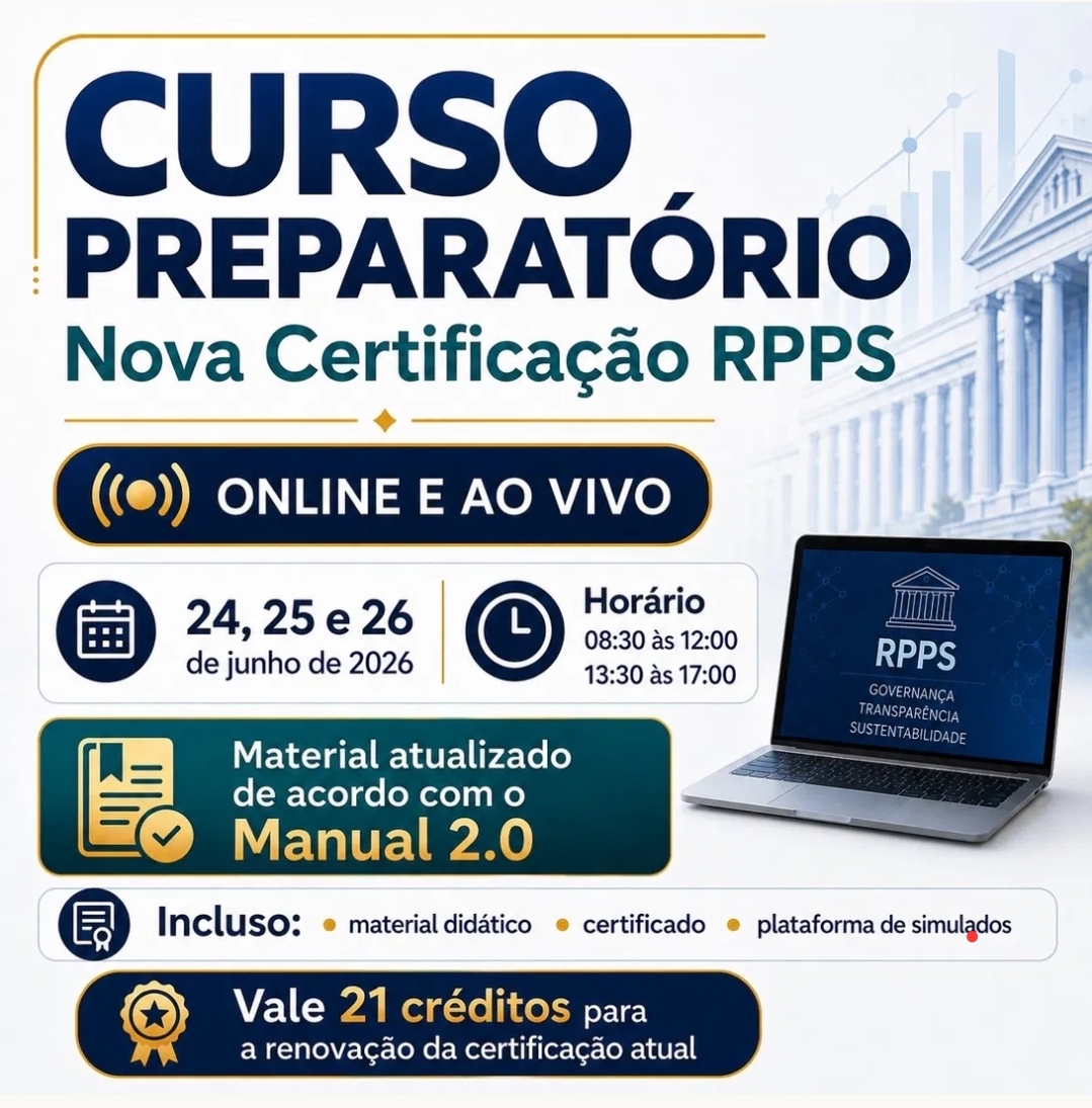CURSO PREPARATÓRIO - CERTIFICAÇÃO RPPS